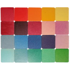 Пластины цветные, 9х9 см