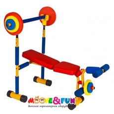 Подставка под штангу (скамья для жима). Детская скамья для жима лёжа