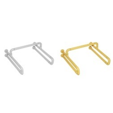 Поручень для писсуара или раковины с антибактериальным покрытием, сталь с нейлоновым антибактериальным покрытием