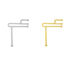 Поручень напольно-настенный с антибактериальным покрытием, сталь с нейлоновым антибактериальным покрытием