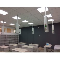 Потолочная система электроснабжения ручная односторонняя