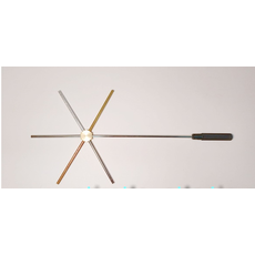 Прибор для демонстрации теплопроводимости тел