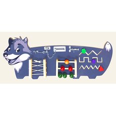 Развивающая панель "Волчок"