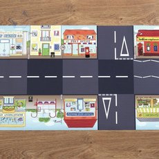 Робот Пчелка - Коврик Город