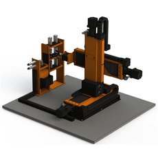 САУ Автоматизированный склад с роботом штабелером АСП-1 OMEGA 1-3-PLC-Siemens