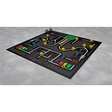 Соревновательное поле с элементами MakeX Stater Arenas Kit