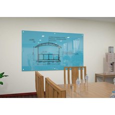 Стекло-маркерная доска с внешними креплениями Askell Standart