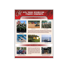 Стенд "Есть такая профессия - Родину защищать"