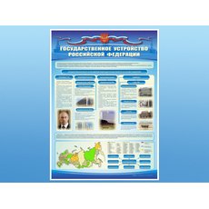 Стенд "Государственное устройство Российской Федерации"