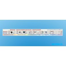 Стенд-лента "Шкала электромагнитных колебаний"