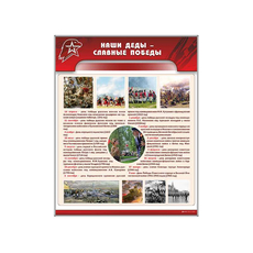 Стенд "Наши деды - славные победы"