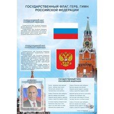 Стенд символика РФ