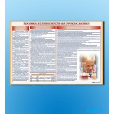 Стенд-уголок "Техника безопасности на уроках химии"