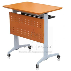 Стол ученический одноместный на роликах