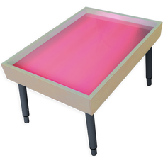 Столик на ножках для рисования песком РАДУГА светозвуковой