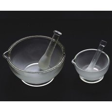 Ступка с пестиком,D=120 мм,стекл., уп.1 /12 шт