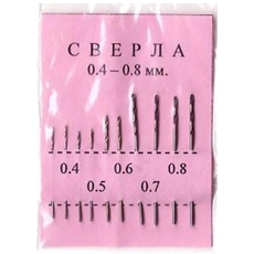 Сверла для сверления отверстий в печатных платах 0,8 мм