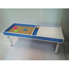 Световой стол для рисования с песочницей: комплект 2 в 1