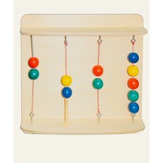 Тактильно-развивающая панель “Магнитные шарики”