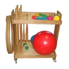 Тележка с гимнастическим снарядом (Я могу!)-2.