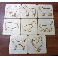 Трафареты "Домашние Животные"