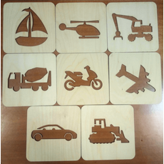 Трафареты "Транспорт"