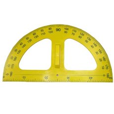 Транспортир пластмассовый