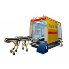 Тренажерный комплекс "Макет автомобиля скорой медицинской помощи" с имитацией движения (установленный на динамической платформе)