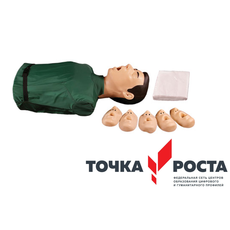 Тренажёр-манекен для отработки приемов удаления инородного тела из верхних дыхательных путей