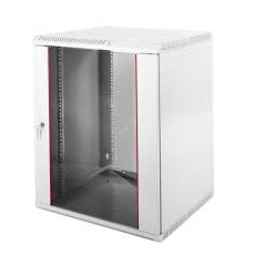 Шкаф телекоммуникационный настенный 12U (600х650) дверь стекло