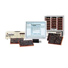 Учебный тренажёр по базовой электронике и электротехнике (17 модулей, шкаф для хранения и программное обеспечение в комплекте)