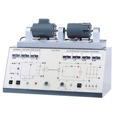 Учебный тренажёр "Шунтовый/компаундный двигатель и генератор переменного тока"