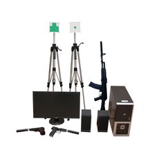 Учебно-тренировочный комплекс огневой подготовки "Стрелец-3.03" (массогабаритные макеты оружия АК, ПМ, ПЯ)