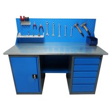 Верстак с драйвером и тумбой