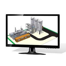Виртуальный учебный тренажер "Технологии сжижения природного газа"