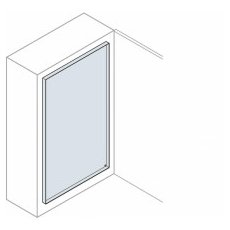 Дверь глухая 300x400мм нержавеющая сталь
