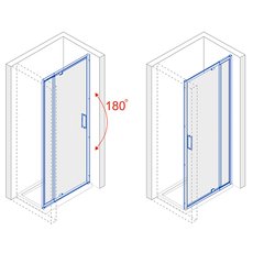 Дверь глухая с механическим запиранием H2000 W750