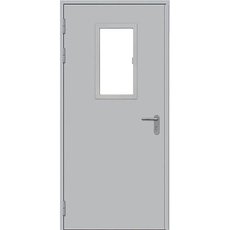 Дверь остекленная с механическим запиранием H2000 W600