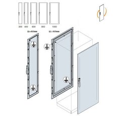 Дверь передняя/задняя 2000x400мм