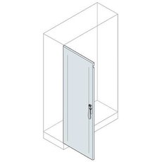 Дверь со стеклом 2000x600мм