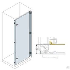 Дверь внутренняя 2000x800мм