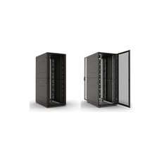 Двери коридора со стеклом сдвижные 42U (900-1250 мм) для шкафов серии ШТК-СП-42