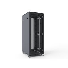 Шкаф телекоммуникационный напольный 27U (600х1000) дверь перфорированная