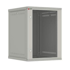 Шкаф телекоммуникационный настенный разборный 15U (600х650) дверь стекло