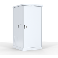 Шкаф уличный всепогодный напольный 30U (700х600) две двери