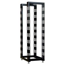 Стойка телекоммуникационная универсальная 33U двухрамная черная