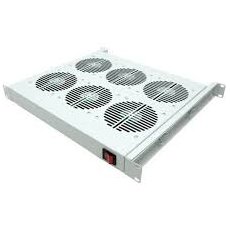 19дюйм Вентиляторный модуль, 6 вент. с термостатом