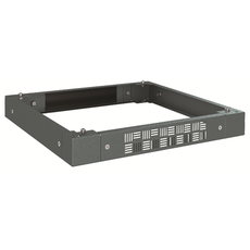 Цоколь перфорированный 600х1000х100мм с отверстием для щеточного ввода