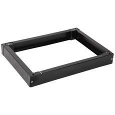 Цоколь перфорированный 800х800х100мм с отверстием для щеточного ввода