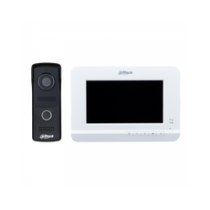 Комплект IP домофонии Dahua VTK-VTO2010D-VTH2020DW